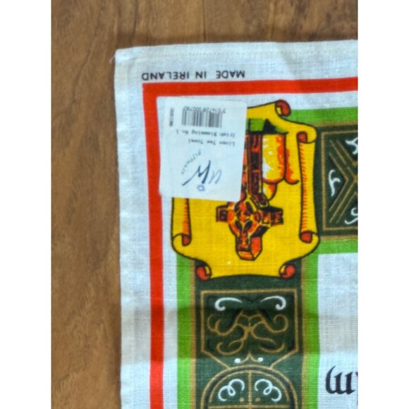 Irish Linen Wall Hanging/Tea Towel With An Irish Blessing No. 1 NWT - Picture 3 of 12